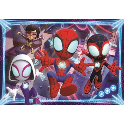 Puzzle 24 el. Maxi SuperColor. Marvel Spidey Clementoni