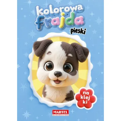 Kolorowa frajda. Pieski z naklejkami - Agata Niemirska
