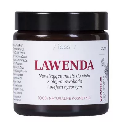 Iossi Nawil�aj�ce mas�o do cia�a z olejem awokado i olejem ry�owym 120 ml
