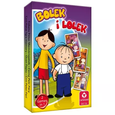 Czarny Piotru i Memory. Bolek i Lolek