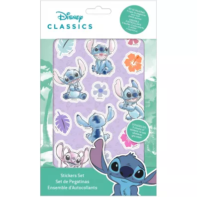 Zestaw naklejek Stitch