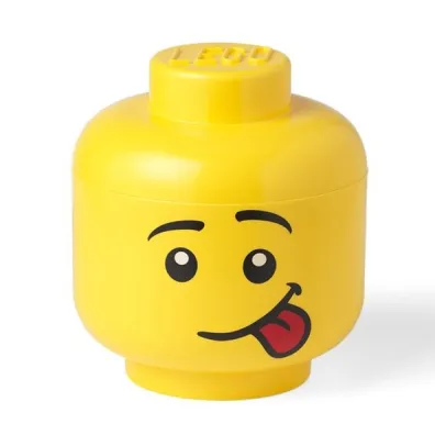 Akcesoria LEGO Pojemnik do przechowywania Du�a G�owa - Ch�opiec z j�zykiem