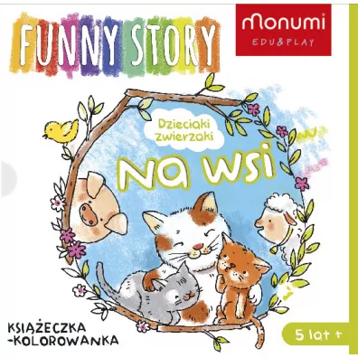 Ksi��eczki harmonijki dzieciaki zwierzaki Na wsi