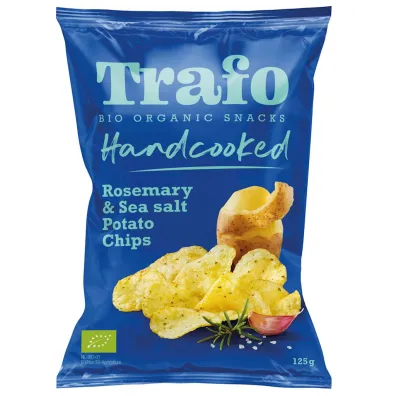 Trafo Chipsy ziemniaczane z rozmarynem i sol� morsk� 125 g Bio