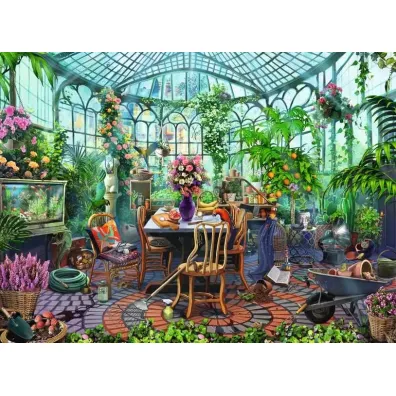 Puzzle 500 el. 2D Ro�linna komnata Ravensburger