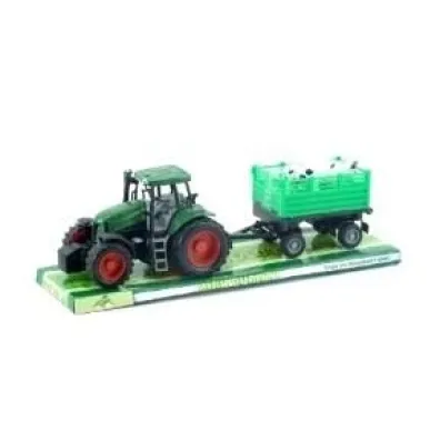Traktor ma�y z przyczep� Pegaz Toys