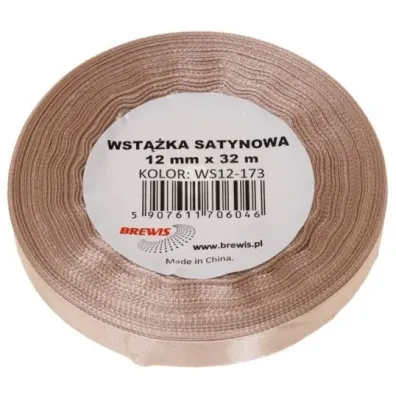 Brewis Wst��ka satynowa migda�owa 38mm x 32m