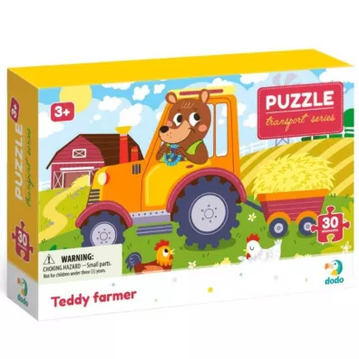Puzzle 30 el. Profesje. Farmer Teddy Dodo
