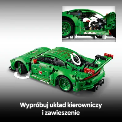 LEGO Technic Samoch�d Porsche 911 GT3 R REXY AO Racing 42224