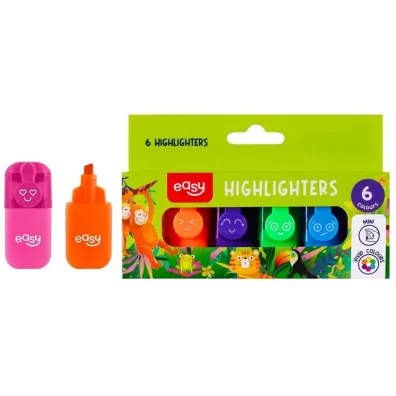 Easy Stationery Zakre�lacz mini 6 kolor�w EASY