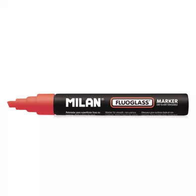 Milan Marker do szyb Fluoglass czerwony