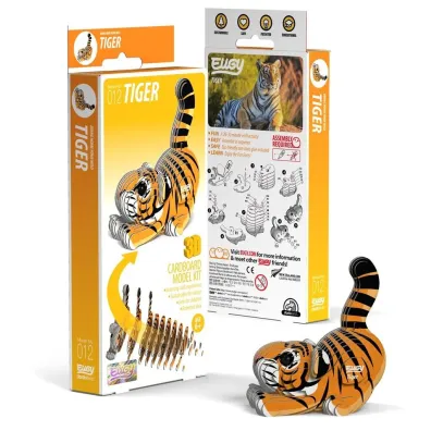 Puzzle Tygrys Eko Uk�adanka 3D Qelements