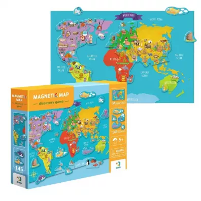 Gra magnetyczna mapa �wiata Dodo