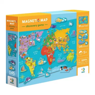 Gra magnetyczna mapa �wiata Dodo