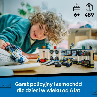 LEGO City Policyjny warsztat tuningowy 60457