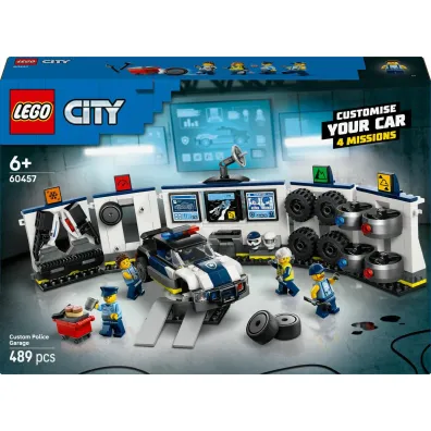 LEGO City Policyjny warsztat tuningowy 60457