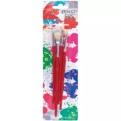 Easy Stationery Pdzelki paskie 4 szt.