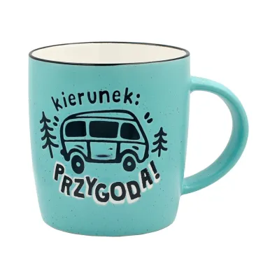 Kukartka Kubek UP Kierunek przygoda