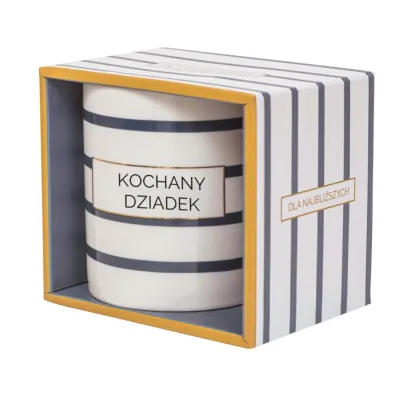 Be-Happy Gifts Kubek prezentowy - Kochany Dziadek