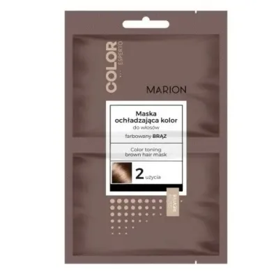 Marion Color Esperto maska och�adzaj�ca kolor do w�os�w farbowanych na br�z 40 ml