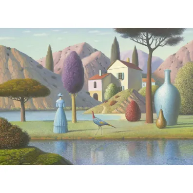 Puzzle 1000 el. Timeless, Pani w b��kicie Heye