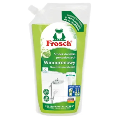 Frosch Winogronowy �rodek do kabin prysznicowych w worku 1 l