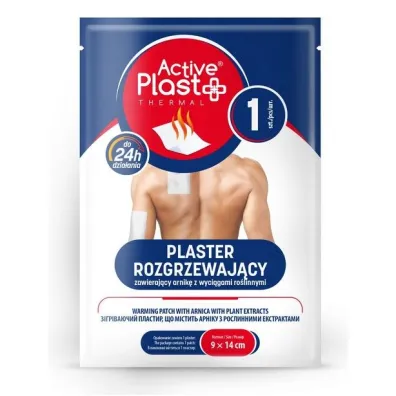 ActivePlast Plaster ROZGRZEWAJ�CY z Arnik� 9 x 14 cm