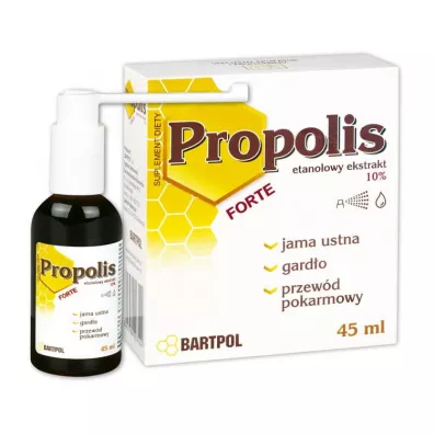 Bartpol Propolis Forte Ekstrakt 10% - suplement diety 45 ml
