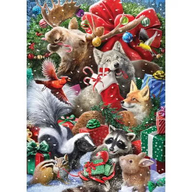 Puzzle 350 witeczna atmosfera G3 Cobble Hill