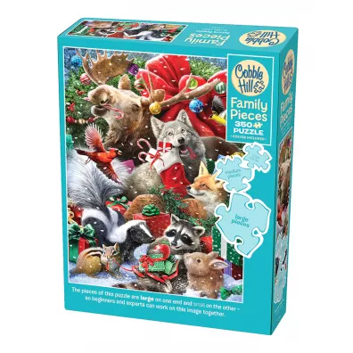 Puzzle 350 witeczna atmosfera G3 Cobble Hill