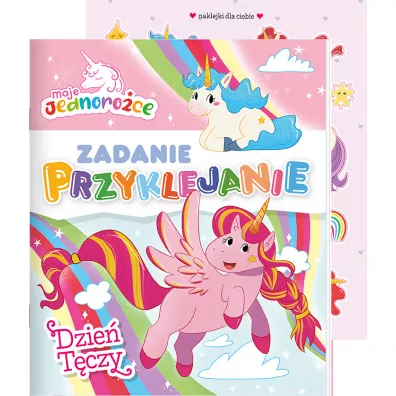 Moje Jednoro�ce Zadanie przyklejanie 3 Dzie� t�czy