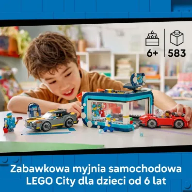 LEGO City Automatyczna myjnia samochodowa 60497