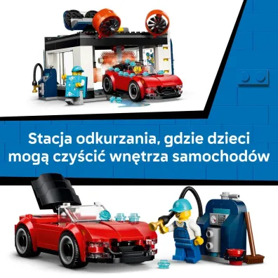 LEGO City Automatyczna myjnia samochodowa 60497