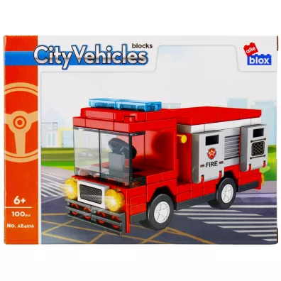 Klocki konstrukcyjne City 100 elementw ALLEBLOX