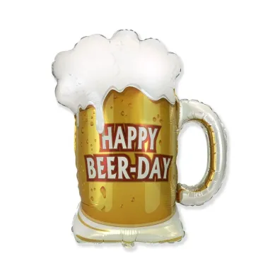 Godan Balon foliowy Kufel: Happy Beer-Day 61cm