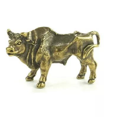 Figurka metalowa Byk