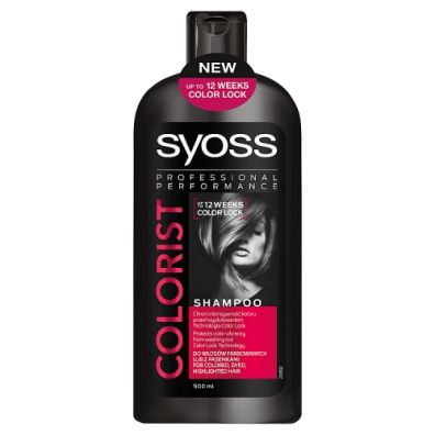 Syoss Colorist Shampoo szampon do włosów farbowanych lub z pasemkami 500 ml