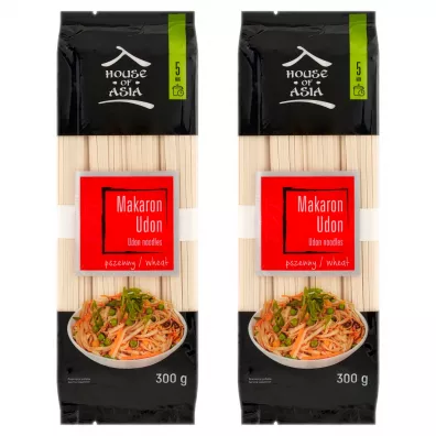 House of Asia Makaron Udon pszenny Zestaw 2 x 300 g