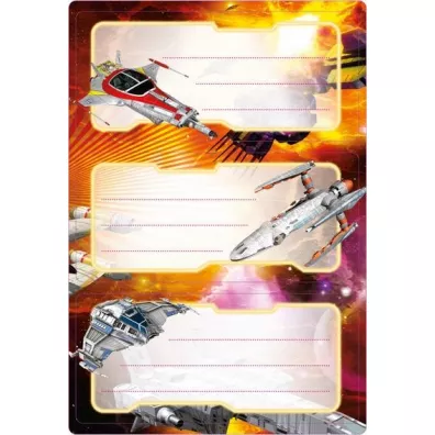 Herma Naklejki szkolne - Kosmos 6 szt.
