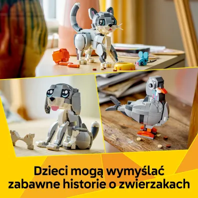 LEGO Creator 3 w 1 Psotny kot 31163