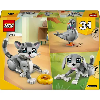 LEGO Creator 3 w 1 Psotny kot 31163