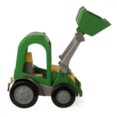 Farmer traktor �adowarka z przyczep� Wader