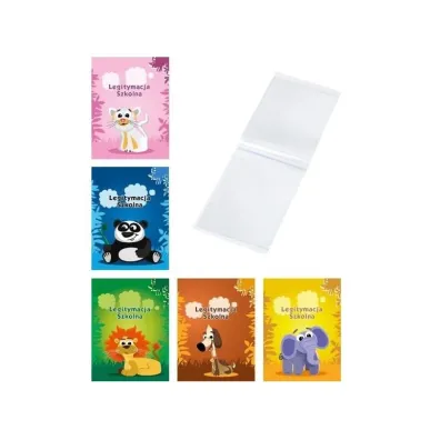 Panta Plast Ok�adka na legitymacj� szkoln� z nadrukiem Kids