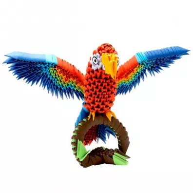 Origami 3D - Papuga/Parrot Alexander