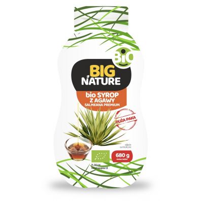 Big Nature Syrop z agawy Salmeana Premium 680 g Bio