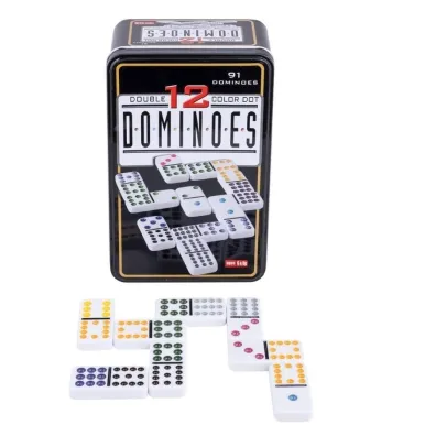 Domino Double 12 w metalowym pude�ku Quint