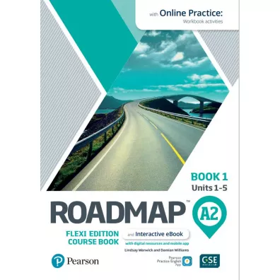 Roadmap A2. Flexi Course Book 1 + Ksi��ka w wersji cyfrowej