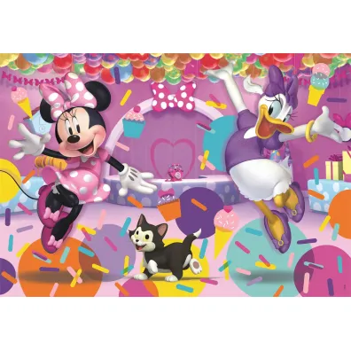 Puzzle 104 el. SuperColor. Minnie Clementoni