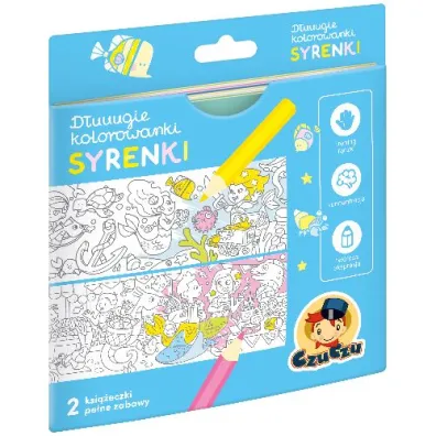CzuCzu D�uuugie kolorowanki Syrenki 4+