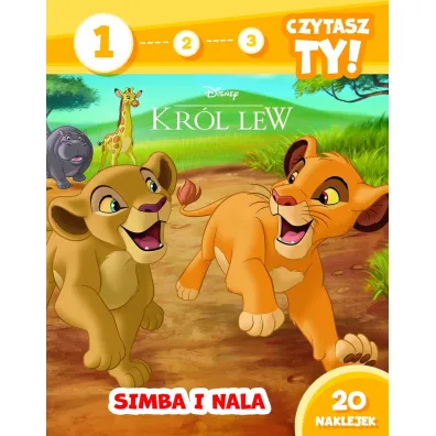 1, 2, 3, czytasz ty! Poziom 1. Simba i Nala. Disney Krl Lew - Elbieta Lekan